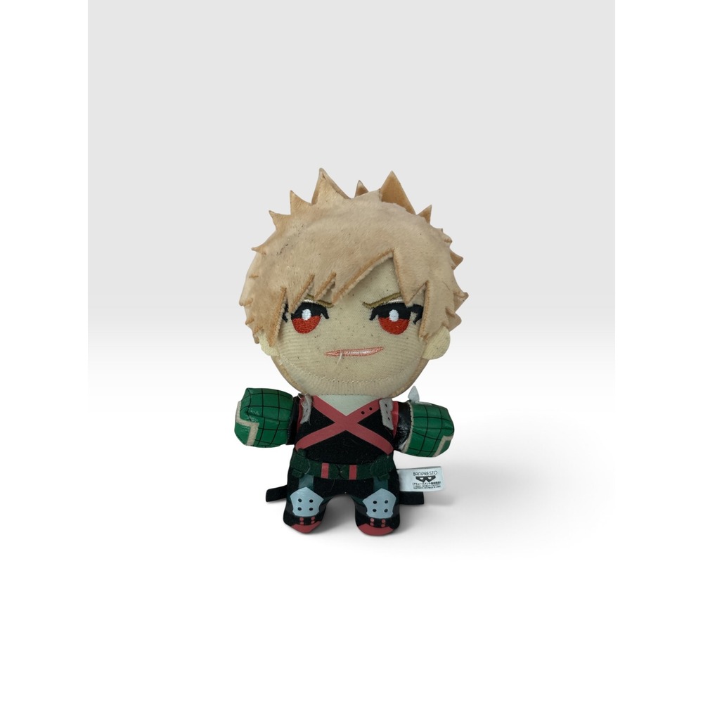 Banpresto My Hero Academia Katsuki Bakugo 6" Plush Hero Costume 2018